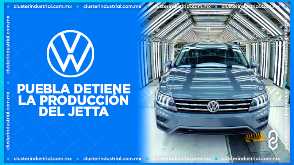 Cluster Industrial - Volkswagen Puebla detiene la producción del Jetta por 2 semanas