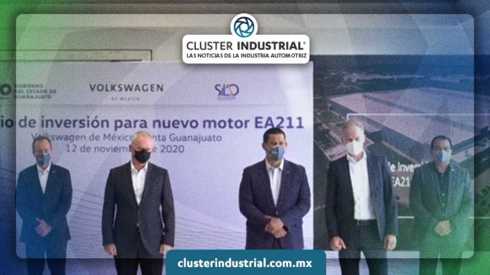 Cluster Industrial - Volkswagen de México producirá nuevo motor EA211 en Guanajuato
