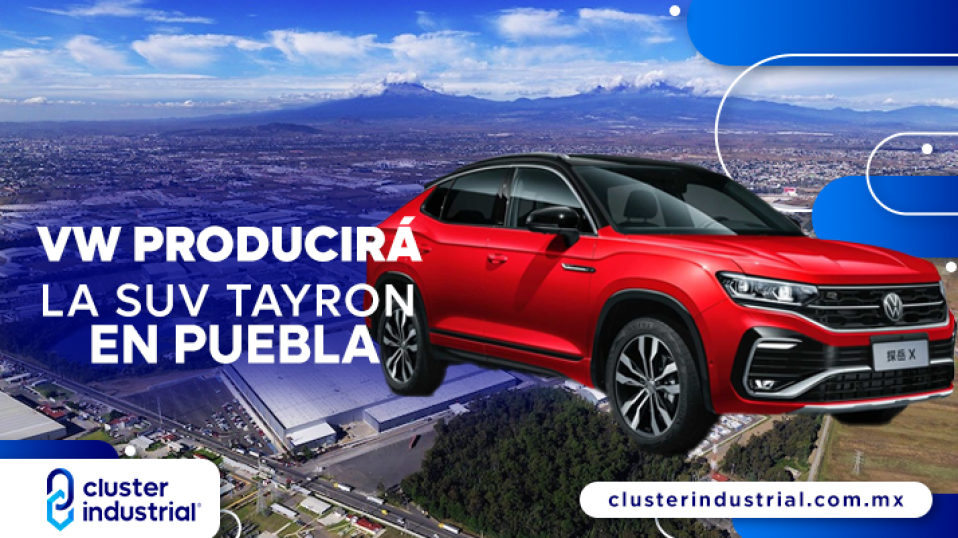 Cluster Industrial - Volkswagen producirá la nueva SUV Tayron en Puebla bajo el nombre Tiguan