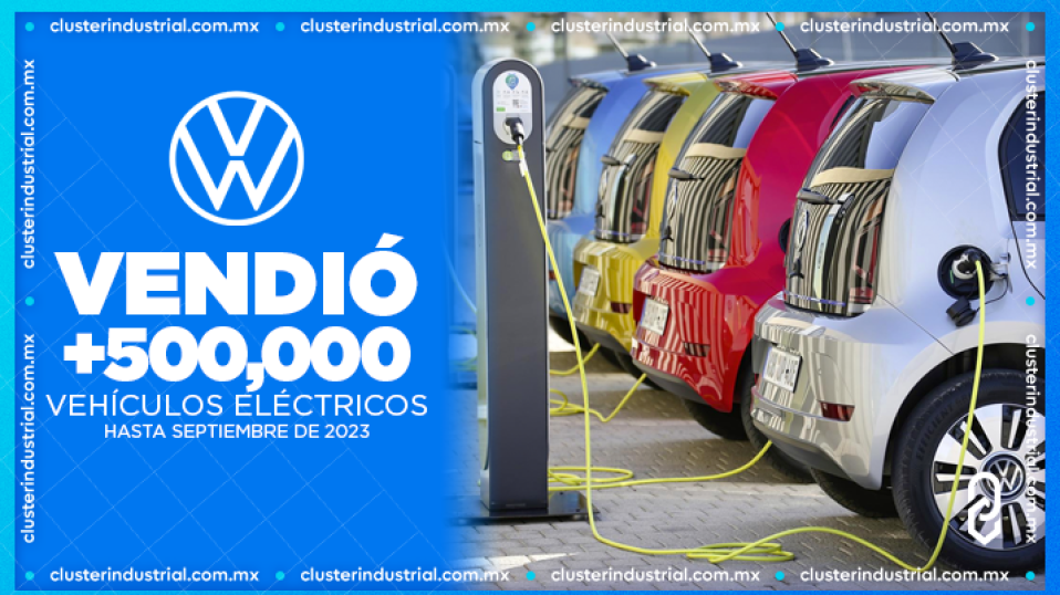 Cluster Industrial - Volkswagen vendió más de 500,000 vehículos eléctricos hasta septiembre de 2023