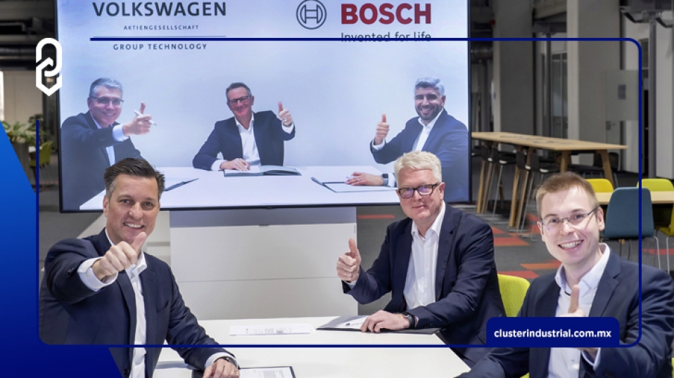 Cluster Industrial - Volkswagen y Bosch industrializarán fabricación de celdas de batería