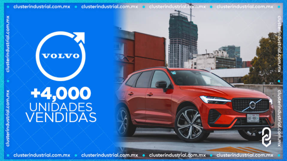 Cluster Industrial - Volvo ha vendido más de 4 mil vehículos en México de enero a octubre de 2023