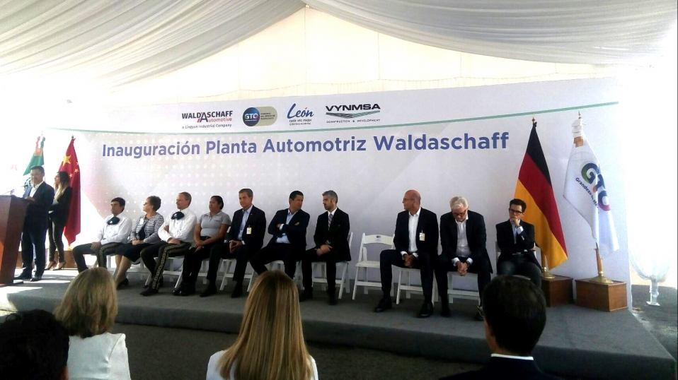 Cluster Industrial - Waldaschaff Automotive inaugura planta en León