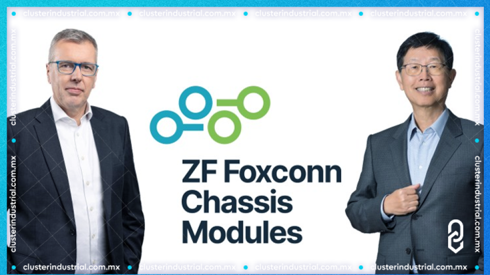 Cluster Industrial - ZF y Foxconn forman empresa conjunta para sistemas de chasis de automóviles