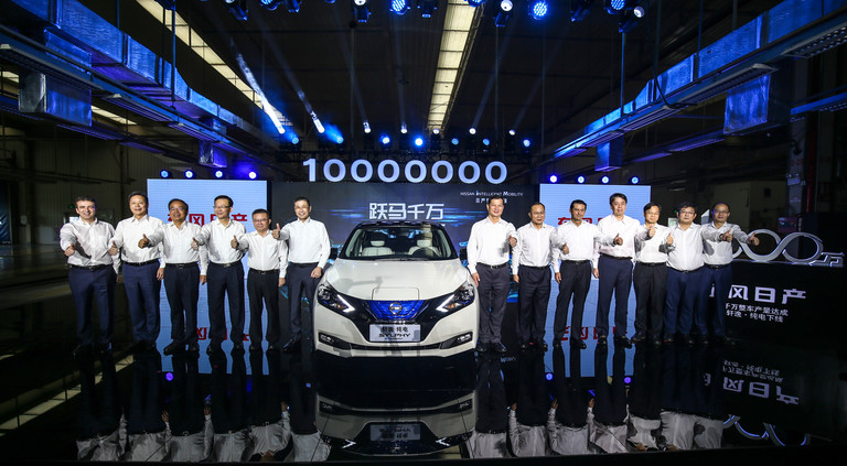 Cluster Industrial - Dongfeng Nissan arranca producción del auto eléctrico sylphy 