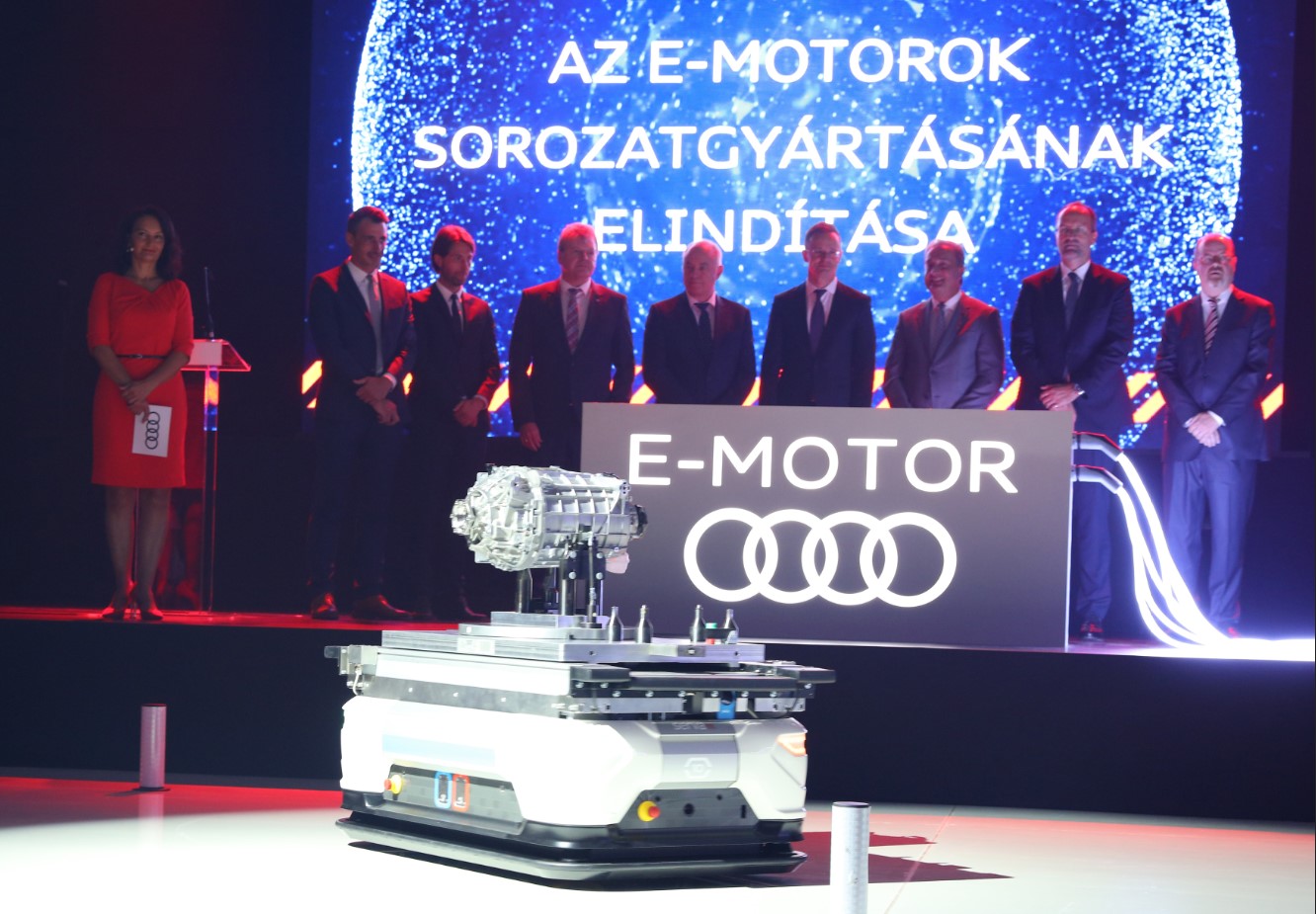 Cluster Industrial - Nueva era para Audi: planta de hungría comienza producción de motores eléctricos